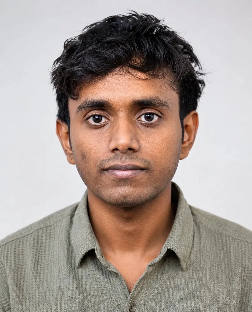 Portrait of Karunesh, Bhrighu Academy student